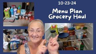 What's in my FRIDGE Menu Plan? Grocery Hauls from Walmart and Food Lion