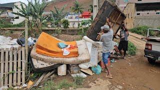 Teresópolis: Chuva causa destruição e prejuízo em Bonsucesso