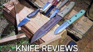 Georgia Bushcraft's Spring Gather 2024 Knife Selection