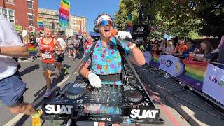 Mobile DJ runs London Marathon