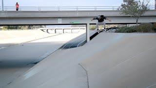 EPIC TRICKS: David Gonzalez Kickflips into a Mountain