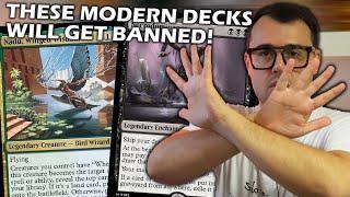 These two Modern decks are so broken! | Mono Black Necro vs Bant Nadu | Modern Paper Gameplay | Mtg