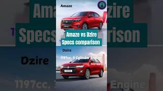 New Maruti Dzire vs Honda Amaze