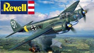 FULL VIDEO BUILD REVELL JUNKERS Ju88A-4 BOMBER