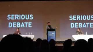 Dan Ilic debate's Steve Fielding's existence