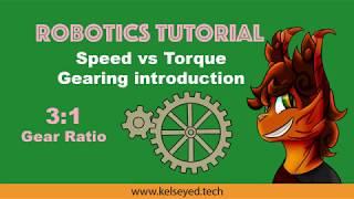 Gear Ratios Speed Vs Torque Tutorial