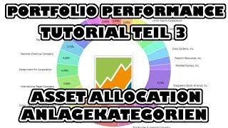 Portfolio Performance Tutorial ‍Teil 3 - Asset Allocation 