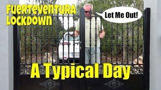 A day in the life on lockdown in Fuerteventura Spain