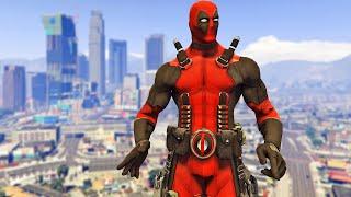 قراند 5 : اللعب بديد بول | GTA V Playing as Deadpool