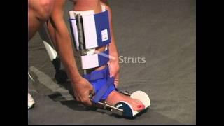 Wearing your Ankle Dorsiflexion Dynasplint®