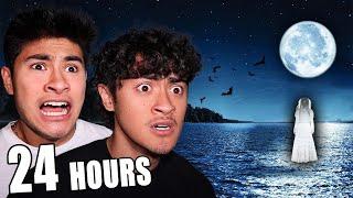 24 HOUR OVERNIGHT on WORLDS MOST HAUNTED LAKE!