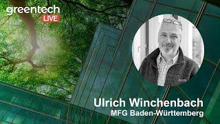 Ulrich Winchenbach, MFG Baden Württemberg | Greentech.LIVE Special x Impact Hub Stuttgart 2023