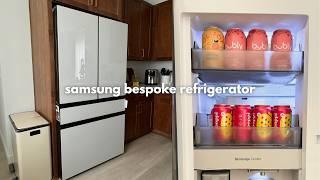 Picking a refrigerator for my first house | Samsung Bespoke refrigerator white glass review