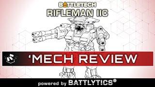 BATTLETECH: Rifleman IIC Battlytics | Mech Review | Mercenaries Kickstarter Spotlight