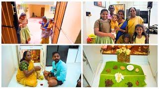 YOHANனுடன் கொண்டாடிய முதல் புரட்டாசி PURATASI SATURDAY CELEBRATION VLOG|@Ammasamayalrecipes