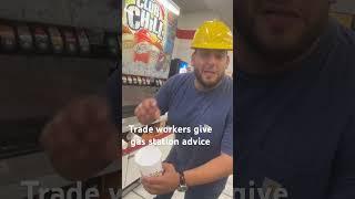 Trades worker know the gas station #funny #comedyfilms #gasstation #viral