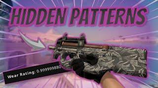 The BEST High Float Skins in CSGO (Hidden Patterns & Colour Changes!)