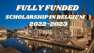 How to get a Full scholarship in Belgium | VLIR-UOS International Master Scholarship