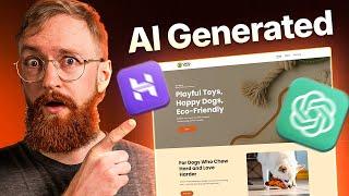 How to Create a CUSTOM Website in 5 Minutes (Using AI)