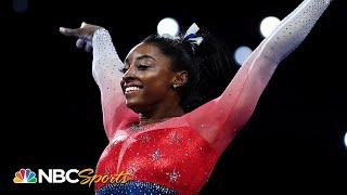 Simone Biles dominates for record-breaking 21st gold in Team USA's victory | NBC Sports