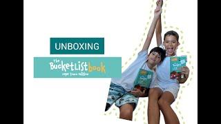 UNBOXING : The Bucket List Book - Cape Town Edition | Playtime With Zack and Nur #capetown