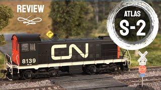 Atlas HO Scale S-2 Switcher Locomotive! ESU LOKSound Equipped DCC/DC in Canadian National (CN)!