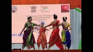 Vijay bhava . An awesome performance by girls .On the occasion of Hindi diwas  at SVCC Tanzania