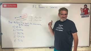 FE Review: Statics Problem 2