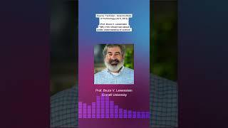 Prof. Bruce Lewenstein from Cornell University on civic science literacy