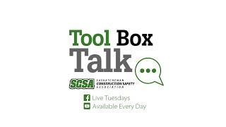 SCSA Tool Box Talk - Accident Reporting - 2021 04 13