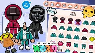 SQUID GAME X TOCA BOCA  New free outfits designer  toca life new update?!