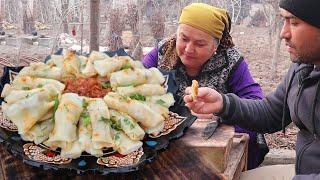 ХАМИРЛИ ДОЛМА | готовим долма в тесте | cooking at DOLMA in the dough