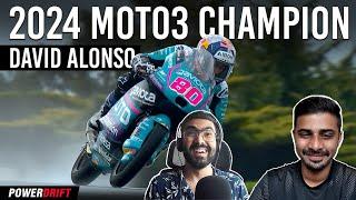 In conversation with 2024 Moto3 World Champion David Alonso | PowerDrift