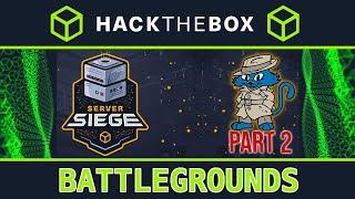 CAN I WIN A GAME OF BATTLEGROUNDS?! [HackTheBox - Server Siege]
