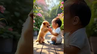 #cutebaby #trandingshorts #dogfriendly #puppy #vlog #dog #cutebaby #shorts #viralvideo