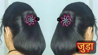 Wet Hair  Quick & Easy Juda Hairstyle! Quick & Easy Bun Hairstyles F Long Hair Everyday Hairstyles