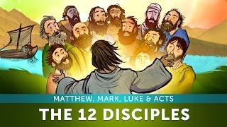 Jesus and The 12 Disciples - Matthew, Mark, Luke & Acts - Bible Lesson and Story for Kids |HD|