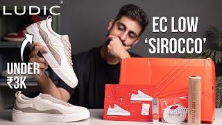 INDIAN BRAND'S BEST CANVAS SNEAKER UNDER ₹3000 | LUDIC EC LOW "SIROCCO" | INDIA