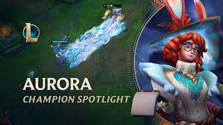 Champion Spotlight: Aurora | Gameplay – League of Legends