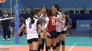 Những pha ghi điểm của chuyền 2 Nguyễn Linh Chi-Vietnam Women'Volleyball