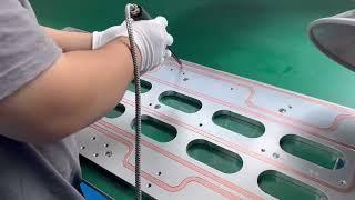 Helium leak detection for copper liquid cold plate