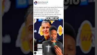 Rob Pelinka Gets EXTENDED Because of Nico Harrison?!  #lakers   #lukadoncic #nba #fyp #shorts