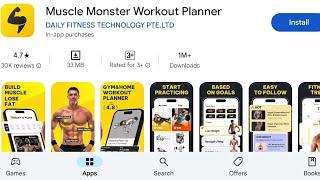 How To Install Muscle Monster Workout Planner App's | How To Download Muscle Monster Workout Planner