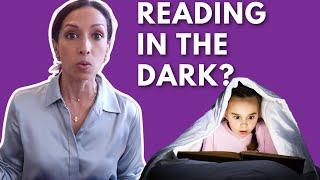 Is Reading in the Dark Bad For Your Eyes? Eye Doctor Examines the Evidence