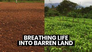 She Grew 5000 Plants on Barren Land