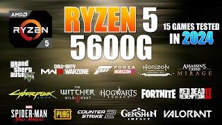 Ryzen 5 5600G || Vega 7 || Test in 15 Games in 2024