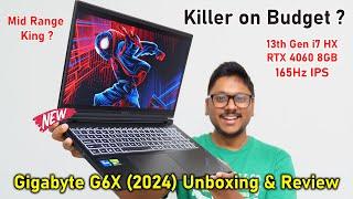 Killer 4060 Gaming Laptop on Budget..? Gigabyte's New G6X (2024) Review 