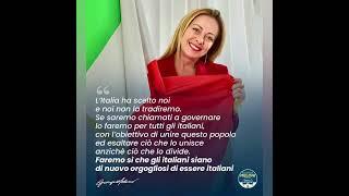 Giorgia Meloni elected as First woman PM of Italy #giorgia_meloni #italy #italiano #shorts