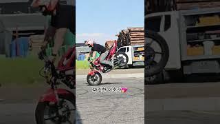 stoppie 이 짜릿한 짧은순간 #사랑해 #stoppie #스턴트바이크#잭나이프