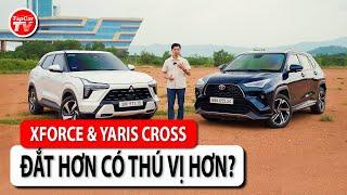 So sánh Mitsubishi Xforce Ultimate & Toyota Yaris Cross - Lựa chọn nào đáng tiền hơn? | TIPCAR TV